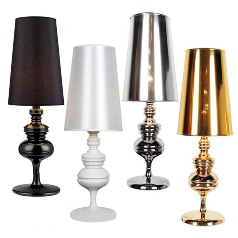 Nowoczesna skandynawska lampa stołowa LED