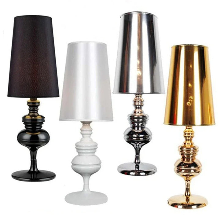 Nowoczesna skandynawska lampa stołowa LED