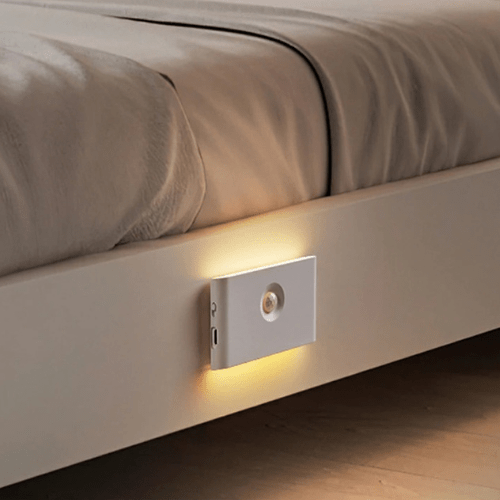 Bezprzewodowe lampki LED nocne z czujnikiem ruchu | Ładowane przez USB | Miłe ciepłe światło