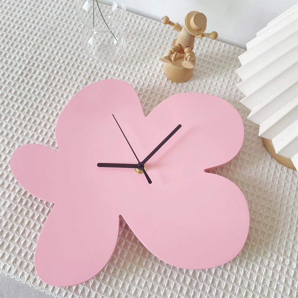 Zegar ścienny Flower Blob z akrylu
