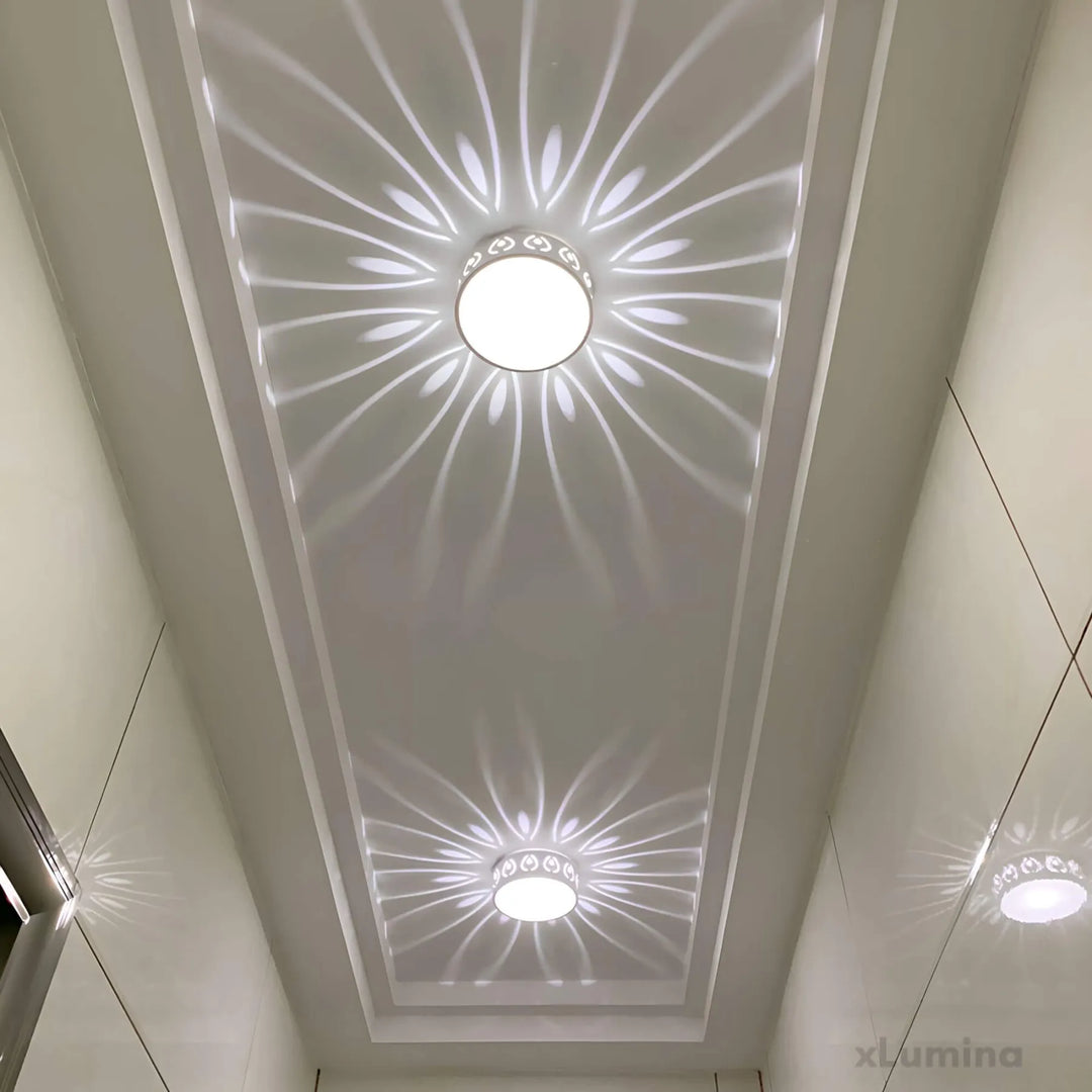 Lampa sufitowa LED - do wejścia, korytarza i balkonu