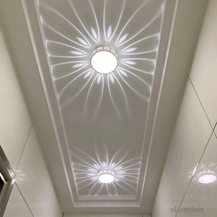 Lampa sufitowa LED - do wejścia, korytarza i balkonu
