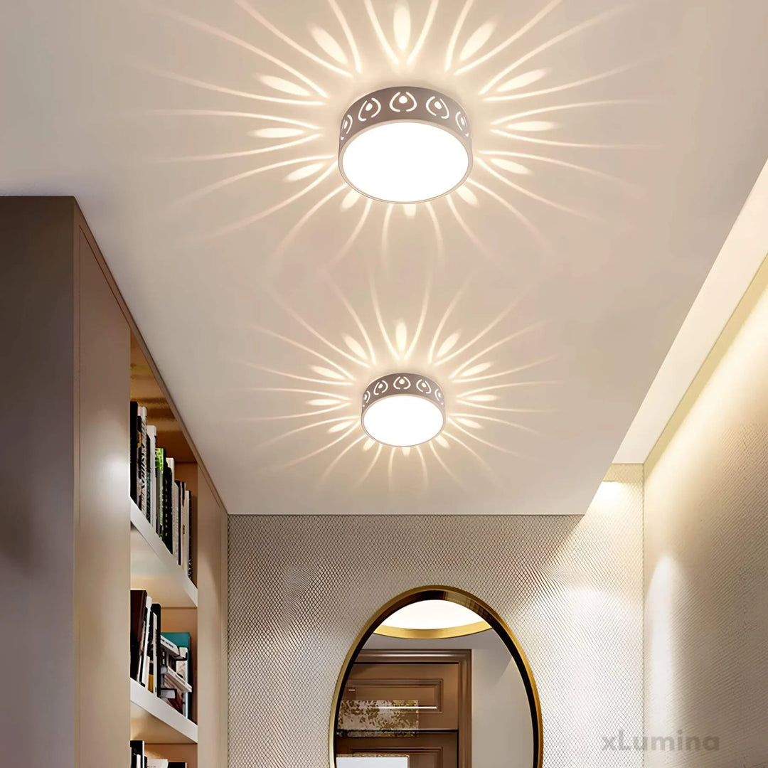 Lampa sufitowa LED - do wejścia, korytarza i balkonu