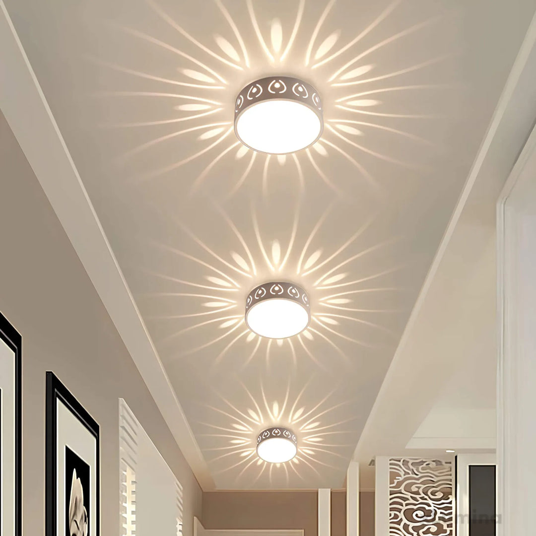 Lampa sufitowa LED - do wejścia, korytarza i balkonu