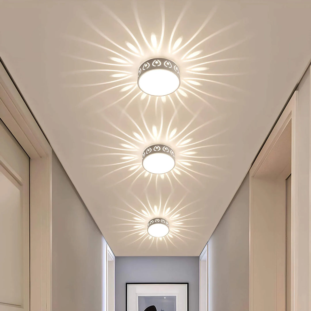 Lampa sufitowa LED - do wejścia, korytarza i balkonu