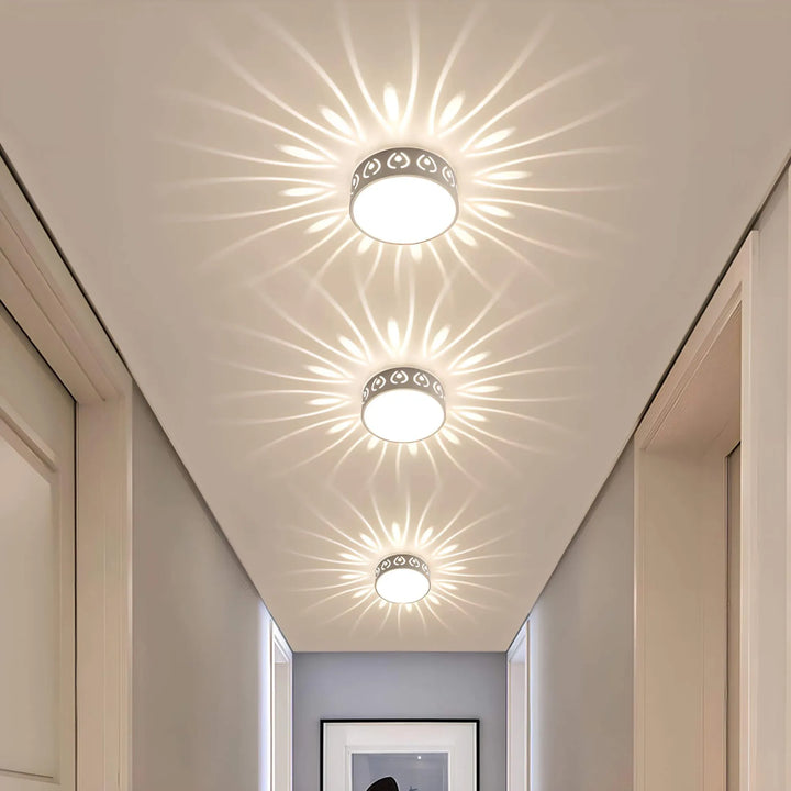 Lampa sufitowa LED - do wejścia, korytarza i balkonu
