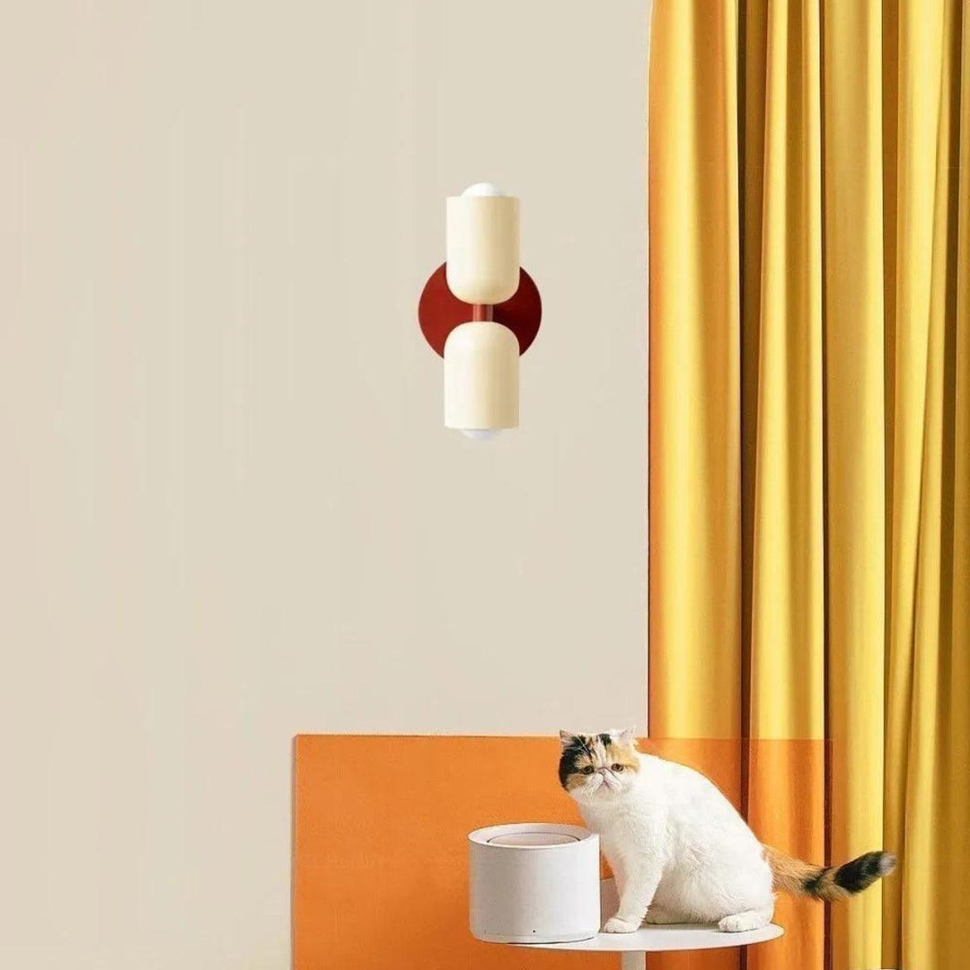 Lampa Ścienna z Podwójną Głowicą