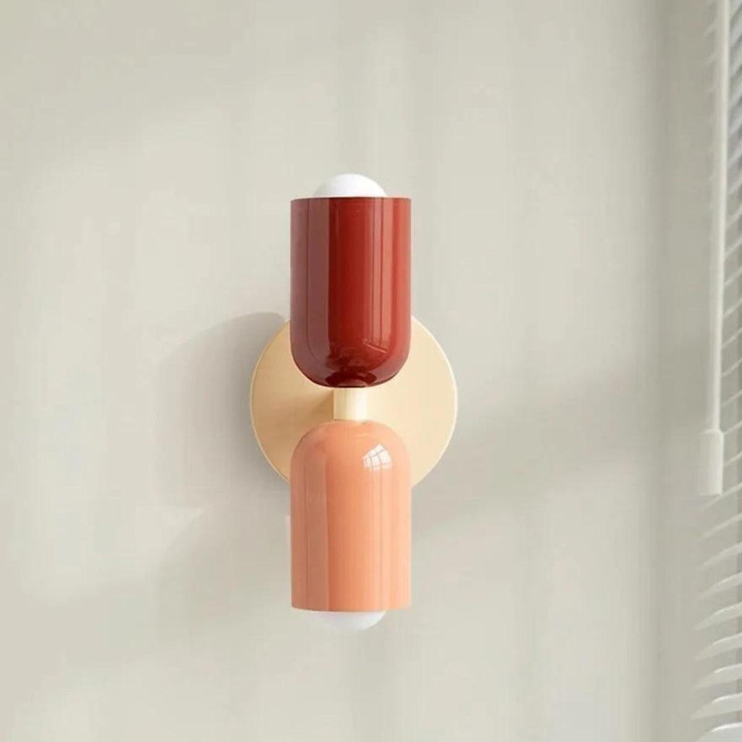 Lampa Ścienna z Podwójną Głowicą