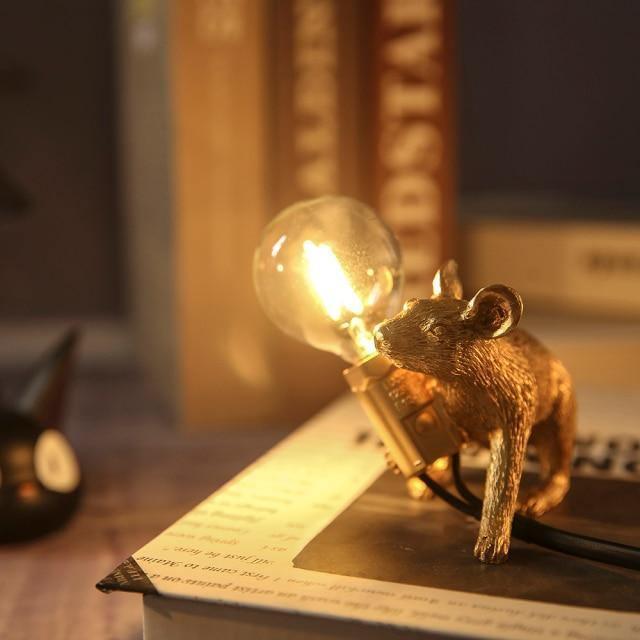 Lampa mysz - Unikalna i stylowa dekoracja do Twojego domu