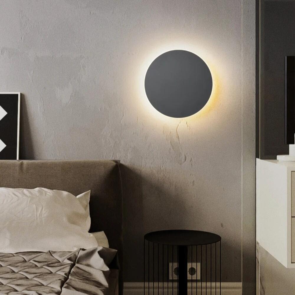 Sleeksphere - Okrąła Lampa LED Dotykowa na Ścianę