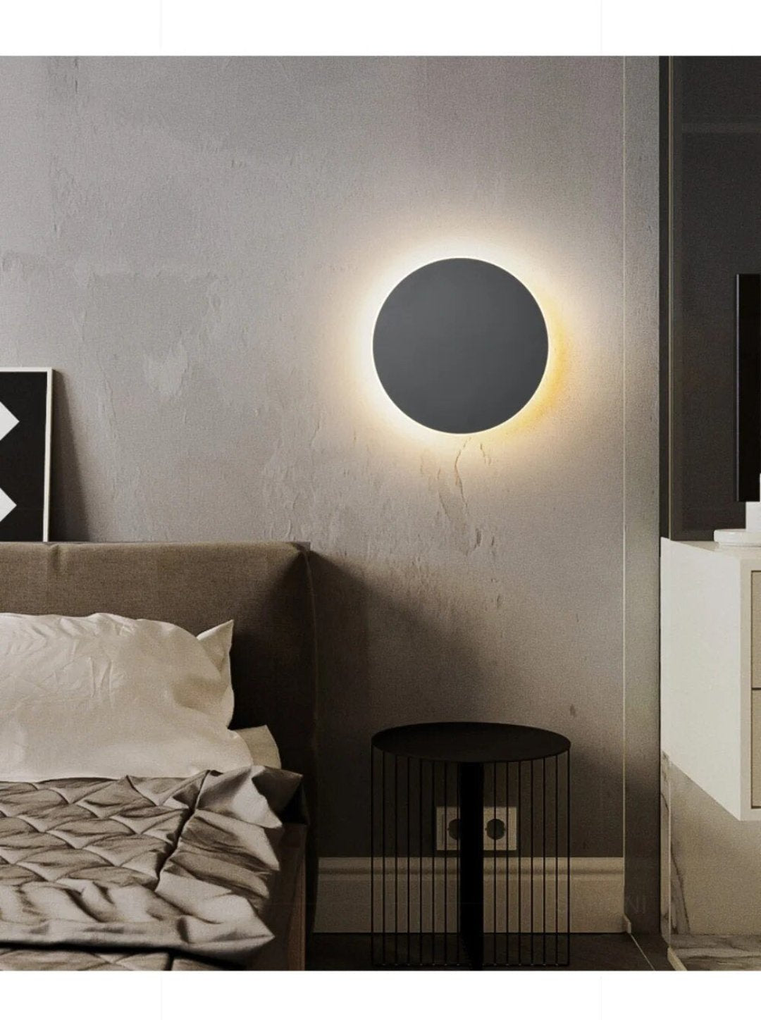 Sleeksphere - Okrągła Lampa LED na Ścianę