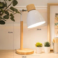 Lampa Stołowa Nordic | Drewno, Żelazo