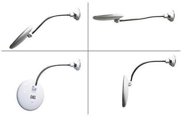 Lustro LED 10X na przyssawkę