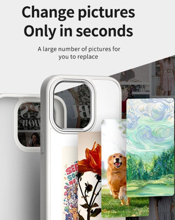 Etui PicFrame na iPhone | Dynamiczny wyświetlacz zdjęć |