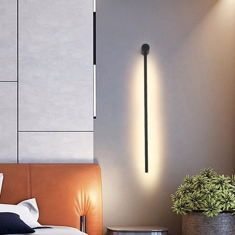 Nowoczesny Minimalistyczny LED Linearny Kinkiet Ścienny