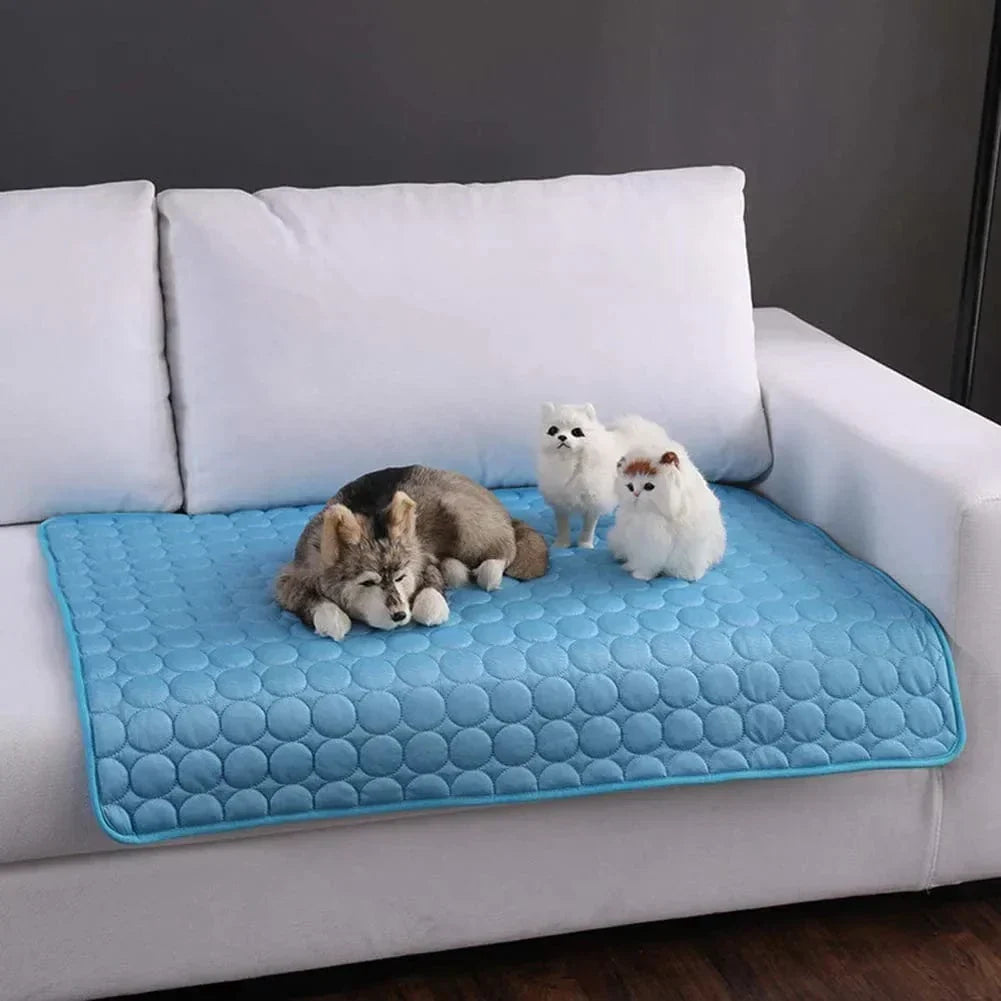 Mata chłodząca dla psów na lato, koc dla psów i kotów, oddychające legowisko, sofa do spania dla szczeniąt, poduszka, akcesoria dla psów |