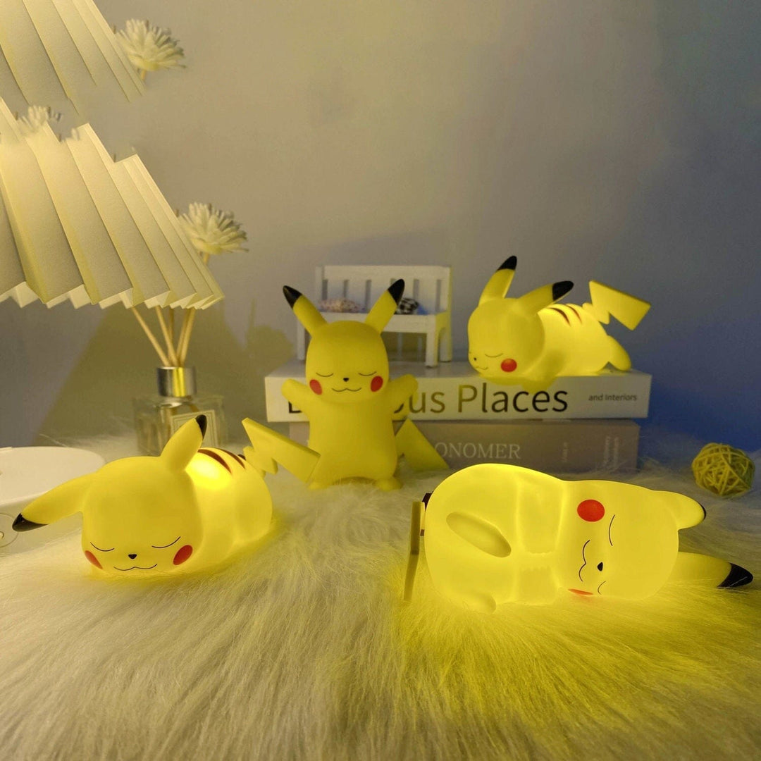 Zachwycająca Lampa Nocna Pikachu - Magiczne Światło dla Dzieci