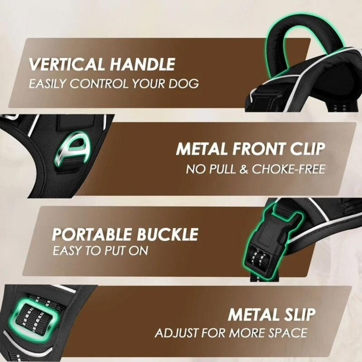 PowerHarness •  Szelki dla psa bez ciągnięcia