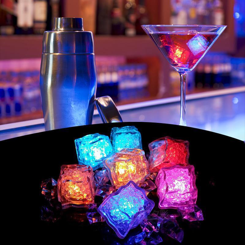 Lodowy Klocek LED Nocna Lampa