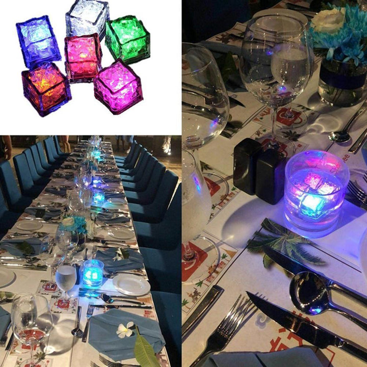 Lodowy Klocek LED Nocna Lampa