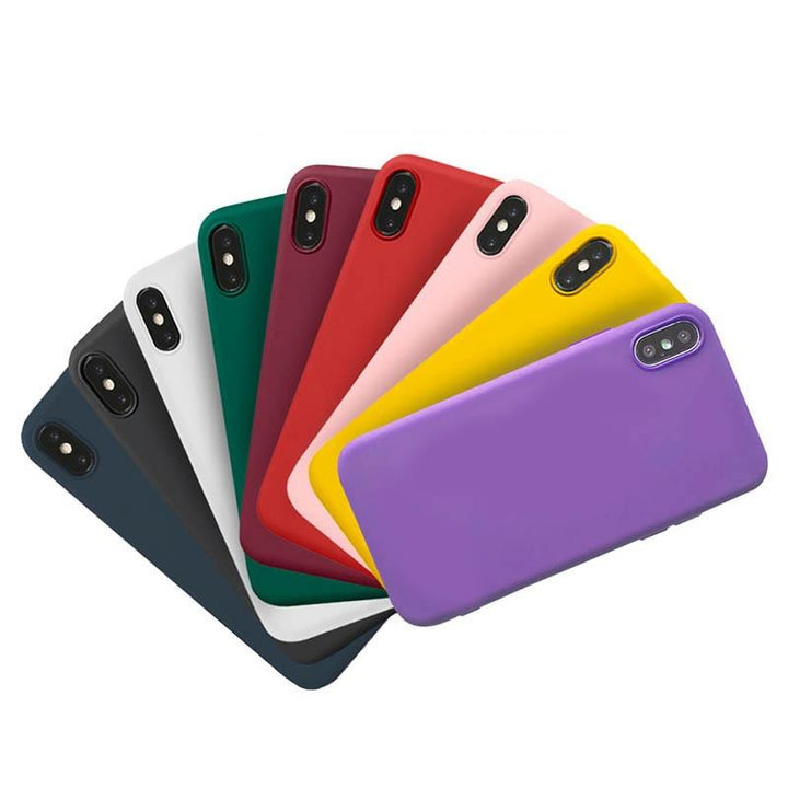 Aleta - Miękka silikonowa matowa etui na iPhone&