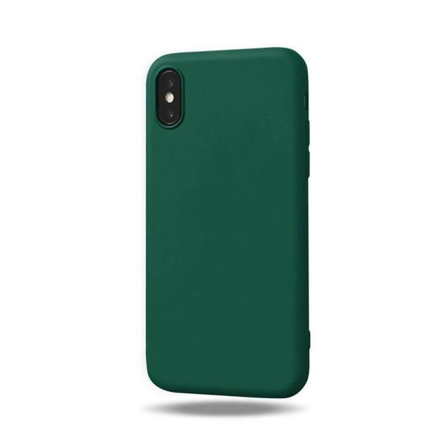 Aleta - Miękka silikonowa matowa etui na iPhone&