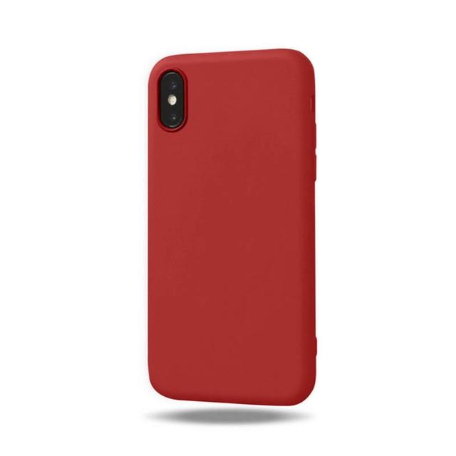 Aleta - Miękka silikonowa matowa etui na iPhone&