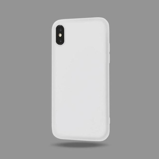 Aleta - Miękka silikonowa matowa etui na iPhone&