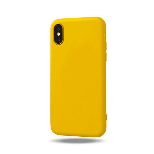 Aleta - Miękka silikonowa matowa etui na iPhone&