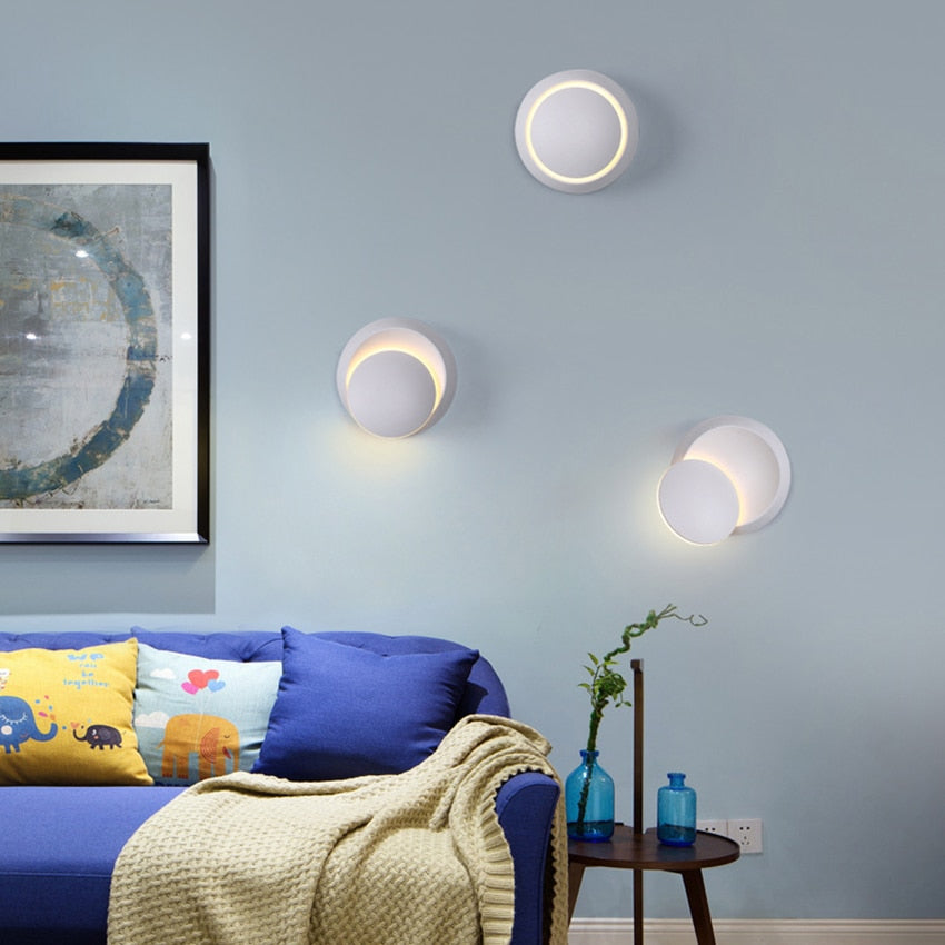 Lampa ścienna LED 360