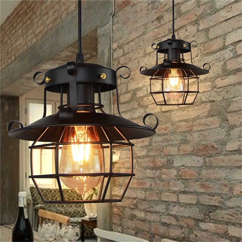 Lampa sufitowa Retro Antyczna Przemysłowa Loft