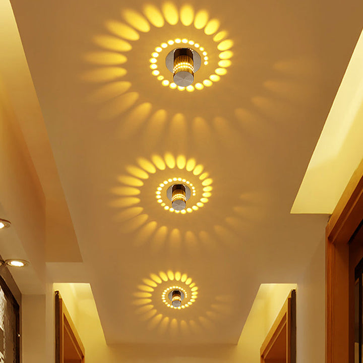 Downlight - Lampa w kształcie spirali | Oszczędność energii