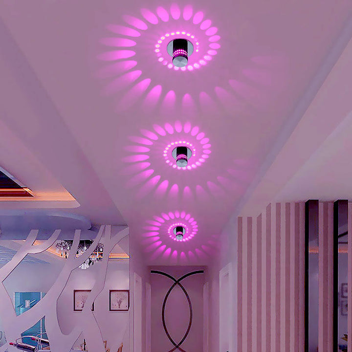 Downlight - Lampa w kształcie spirali | Oszczędność energii