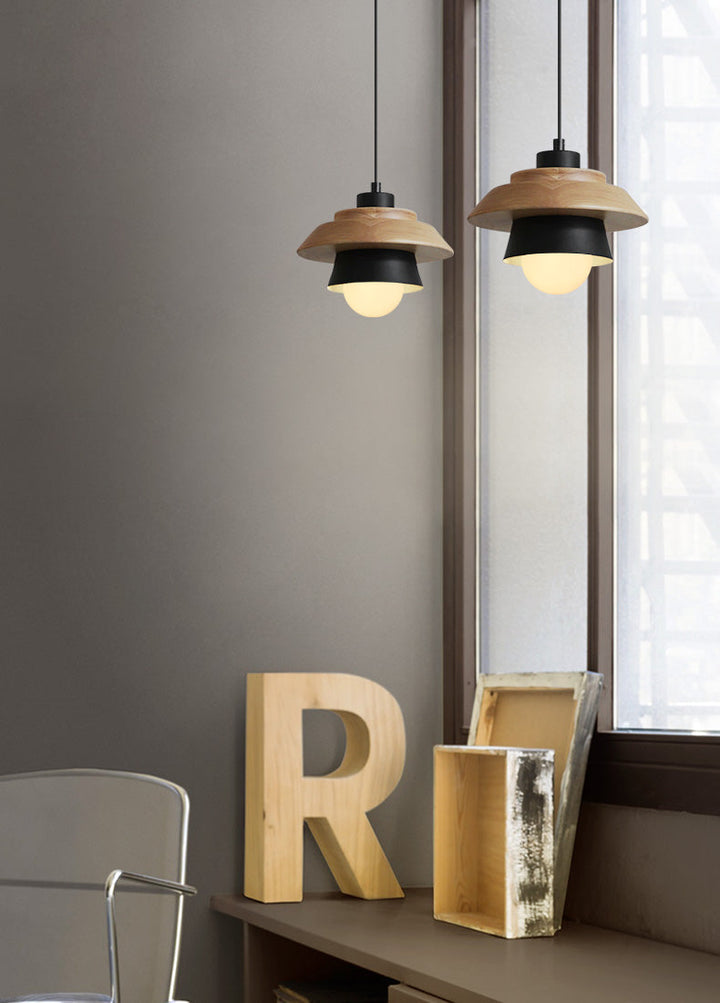 Nowoczesna Pojedyncza Lampa Wisząca w Stylu Nordic