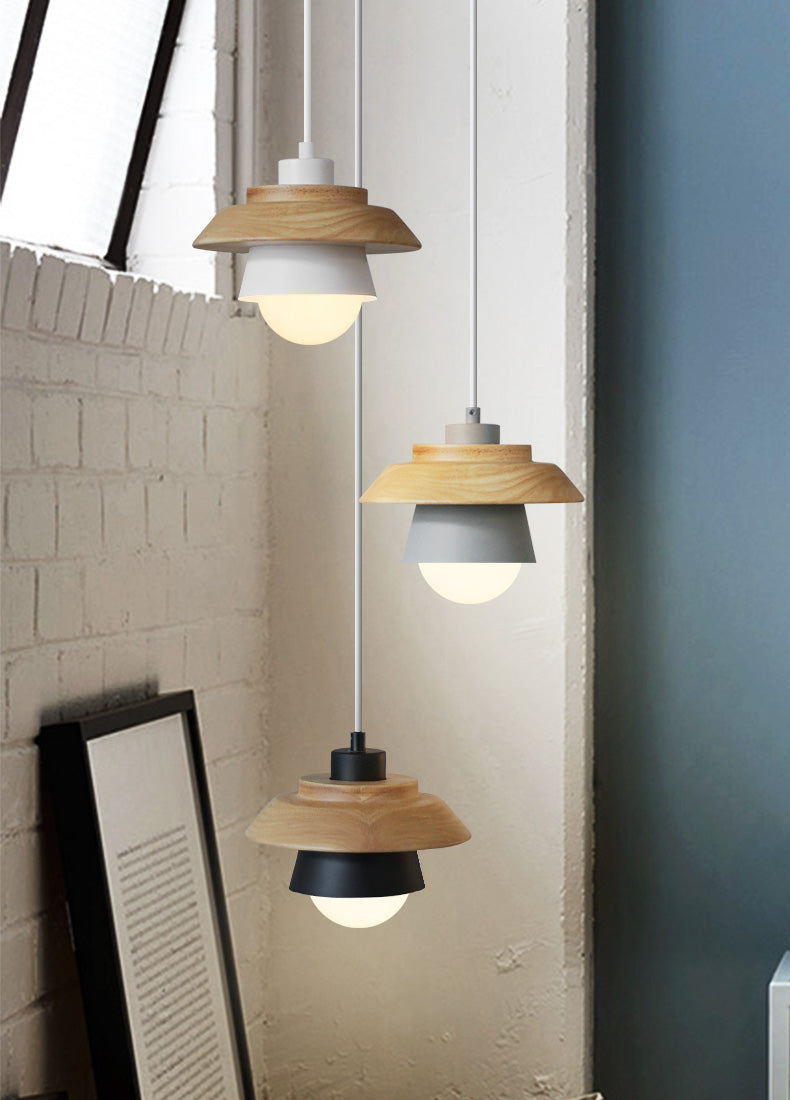 Nowoczesna Pojedyncza Lampa Wisząca w Stylu Nordic