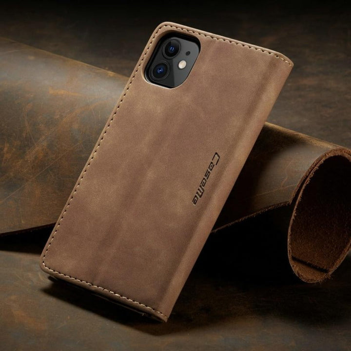 Etui portfelowe z magnesem do iPhone&