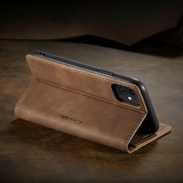 Etui portfelowe z magnesem do iPhone&
