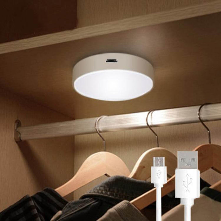 Ładowalna LED Lampa Nocna z Czujnikiem Ruchu USB