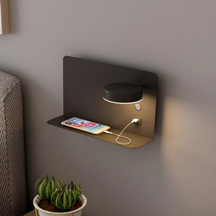 Lampa ścienna – Elegancja z możliwością ładowania przez USB z oświetleniem LED dla luksusowej atmosfery