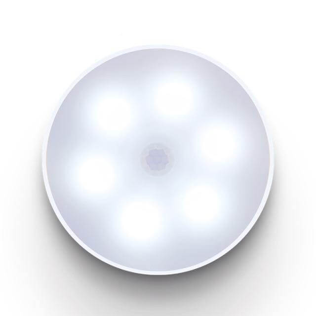 Ładowalna LED Lampa Nocna z Czujnikiem Ruchu USB