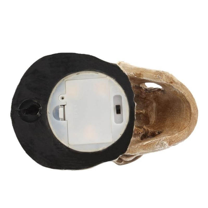 Straszna Lampa LED w Kształcie Czaszki