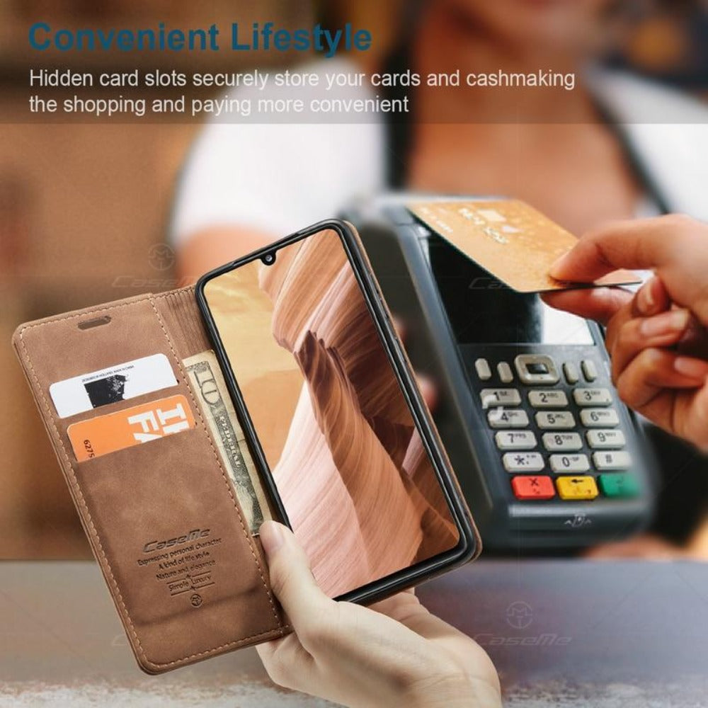 Etui portfelowe z magnesem do iPhone&