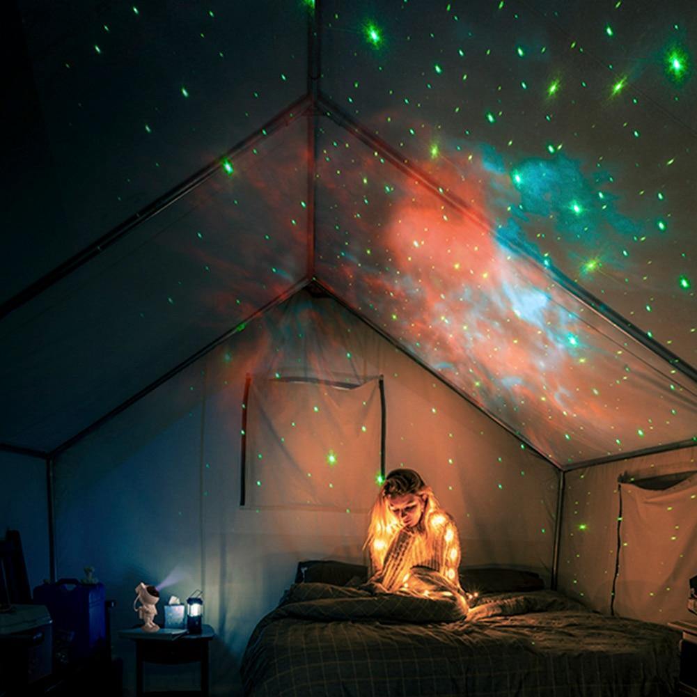 Galaktyczny Astronauta Lampa Nocna Projektor