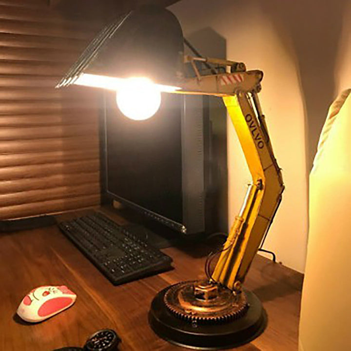 Unikalna Lampa Stołowa Digger