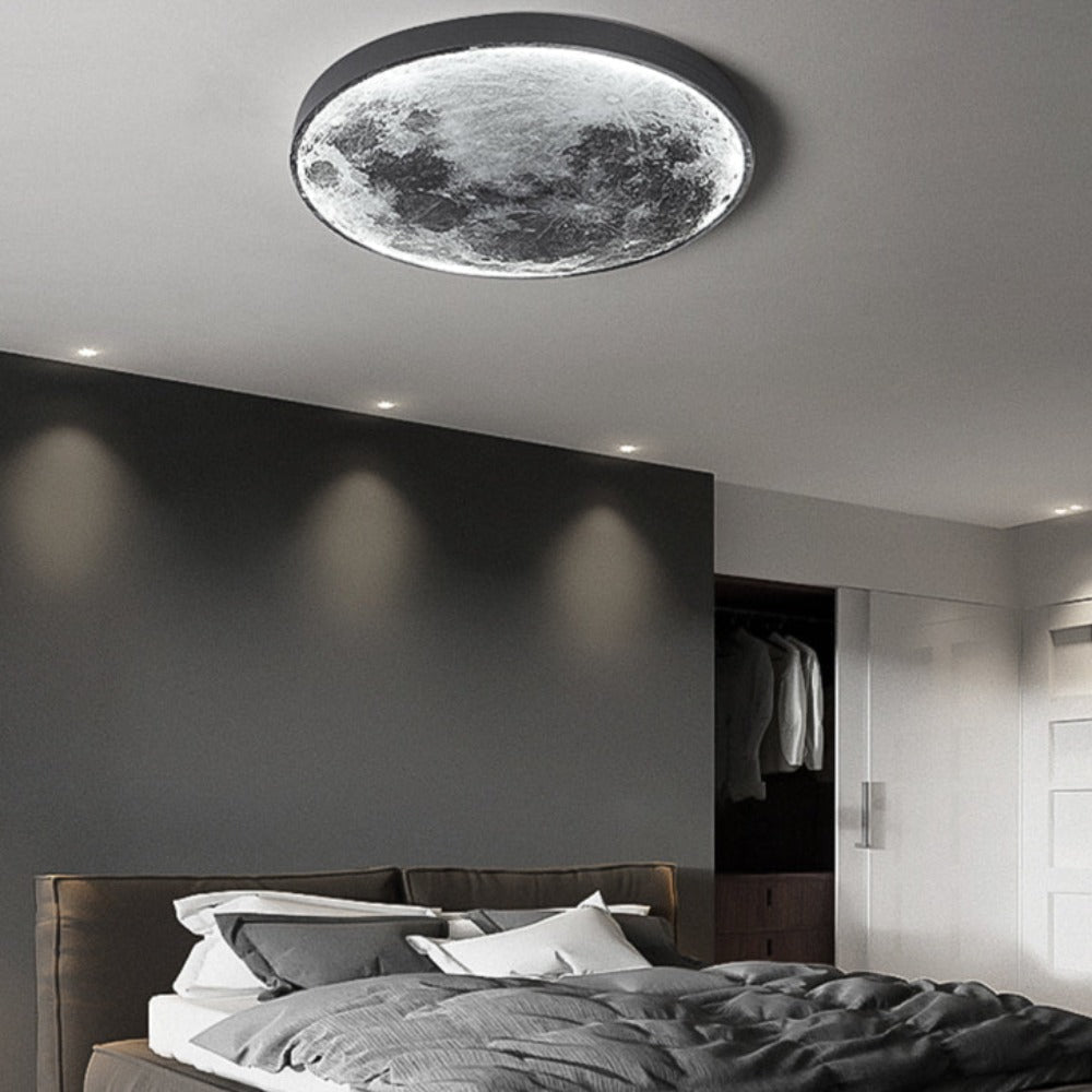 3D LED Lampa Sufitowa lub Ścienna Księżyca lub Ziemi (3 Style) 24CM-80CM