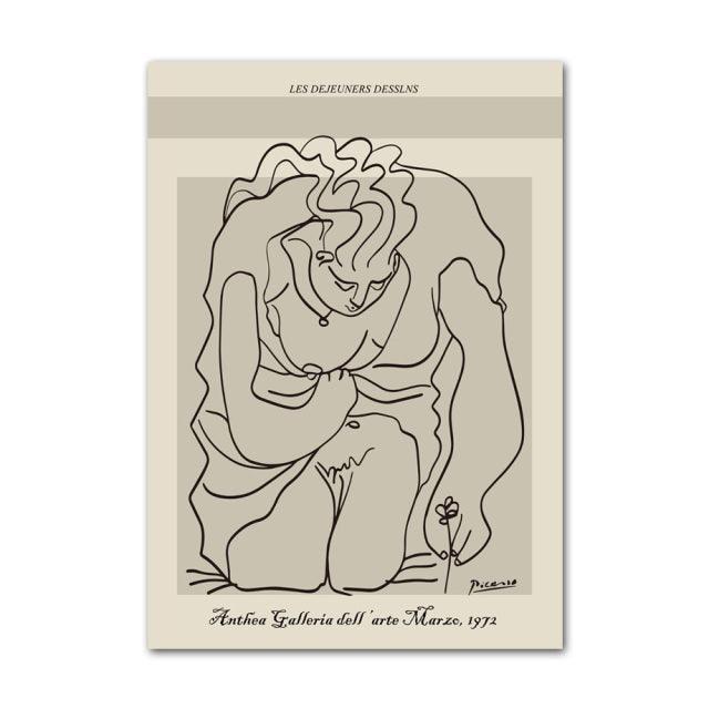 Henri Matisse Picasso Abstrakcyjny Obraz na Płótnie