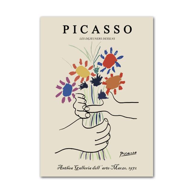 Henri Matisse Picasso Abstrakcyjny Obraz na Płótnie