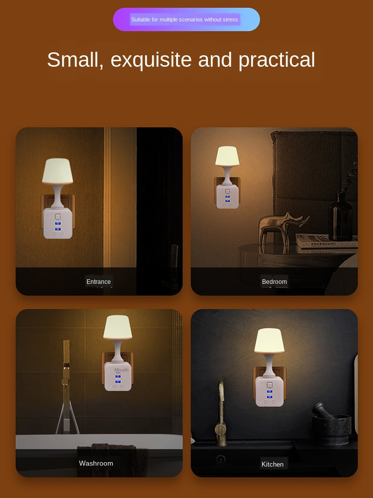 Luminous Night Light z Pilotem |