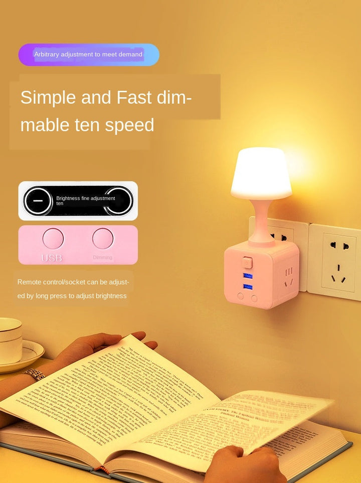 Luminous Night Light z Pilotem |
