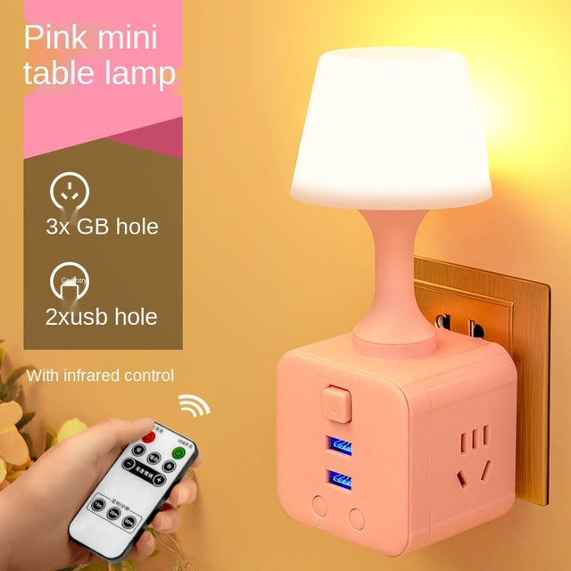 Luminous Night Light z Pilotem |